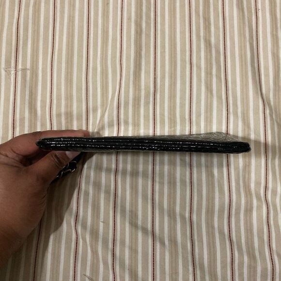 Anne Klein Patent Leather Wristlet - Picture 5 of 6